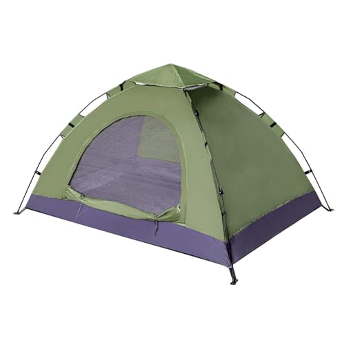 Zelt 2 Personen Wasserdicht, Ultraleicht Camping Zelt mit einfacher Einrichtung für Outdoor-Aktivitäten wie Bikepacking und Trekking