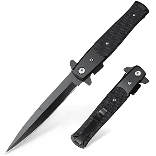 BEFUNC Klappmesser, Taschenmesser mit Gürtelclip, scharfes Einhandmesser für Arbeit, Wandern, Camping und Outdoor-Abenteuer