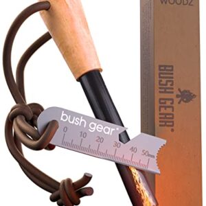 Feuerstahl Outdoor XXL - Survival Feuerstarter für Kinder, bis zu 17.000x zünden, mit verschiedenen Größen und einem multifunktionalen Schaber, ideal für Camping, Bushcraft und Abenteuer