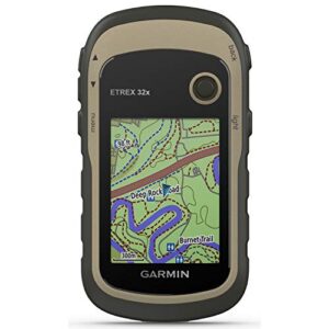 Zuverlässiger Wegbegleiter: Garmin eTrex 32x, Rugged Handheld GPS Navigator mit lichtlesbarem Farbdisplay und Unterstützung für GPS und GLONASS-Satellitensysteme.