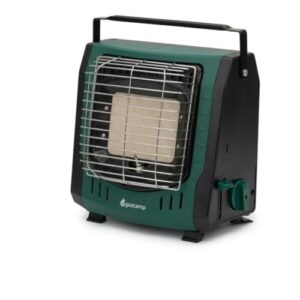 Tragbare Gasheizung für Camping und Innennutzung, Keramikbrenner mit Piezozündung, 2,2 kW, für MSF-1a 227 g Kartuschen