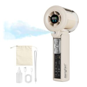 Handheld Spray Fan, 3000 mAh, Upgegradierte Version, Reisegut, Kühler, Ideal für Sommerabende und Konzerte