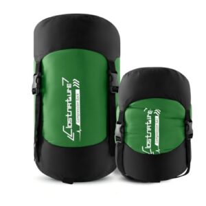 Komfortabler Camping-Klassiker - Kompressionssack für Schlafsack aus Leichtem Nylon, Robust