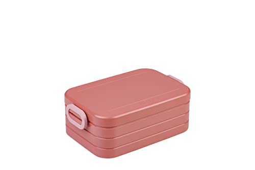 Praktische und robuste Mepal-Lunchbox Midi Take A Break in Vivid mauve mit 900 ml Fassungsvermögen