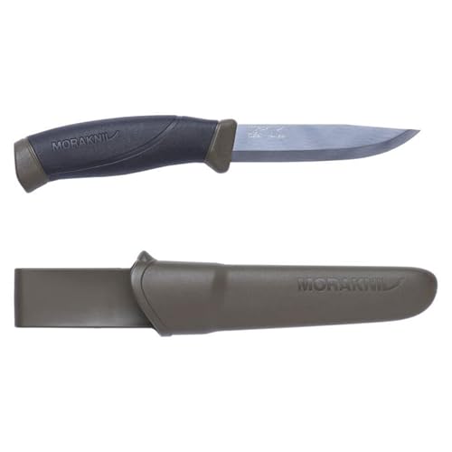 Morakniv Outdoor Messer mit Scheide, Edelstahl Klinge, für Camping und Jagd