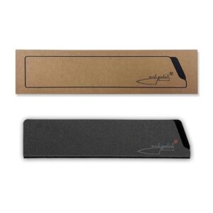 REDSALT Schutz für Messer, 100% BPA-freier Klingen-Schutz, universal ABS-Messerschutz mit Fleece für hochwertige Messer bis 20cm