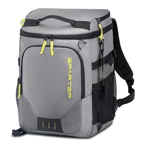 Kühlrucksack für 49 Dosen, großes Rucksackgefäß mit wasserdichter PU-Beschichtung und isolierter Kühlbox für die ganze Familie