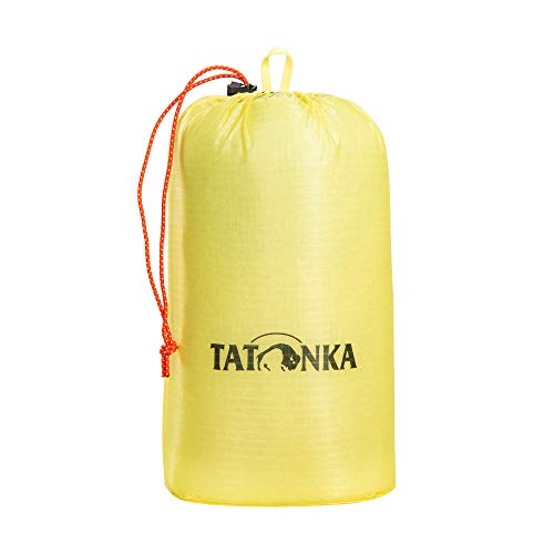 Ultraleichter Stausack mit Schnürzug, ideal zum Sortieren des Reisegepäcks, 2 Liter, PFC-frei, gelb