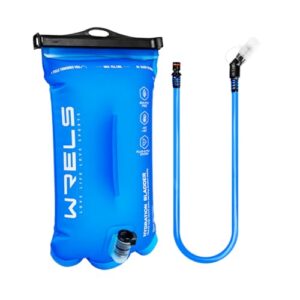 Faltbare Trinkblase aus BPA-freiem TPU-Material, 1L, 1,5L, 2L und 3L Fassungsvermögen, ideal für Outdoor-Aktivitäten wie Wandern, Radfahren oder Laufen