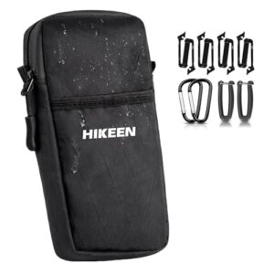 Hikeen X-Pac Multifunktionale Handytasche mit Karabiner: wasserdichte Molle Tasche für Outdoor-Aktivitäten wie Camping, Jagd und Training