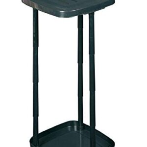 Plast Team BO-Camp Küche Müllsackhalter Ekologica schwarz - Komfortables Camping-Lifestyle - Robuster und umweltfreundlicher Müllsackhalter für dein nächstes Camping-Abenteuer.