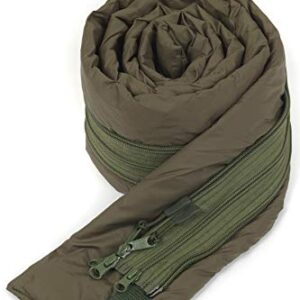 Snugpak Special Forces Zip Baffle, militärischer Entwurf mit Wind- und Wetterschutz, Olive-Farbe, perfekt für Outdoor-Aktivitäten