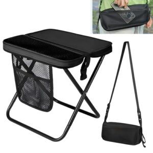 Wenbones Campinghocker, faltbarer Campingstuhl mit hoher Tragfähigkeit von 150 kg und sehr leichtem Gewicht von nur 0,68 kg.