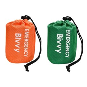 WEGLOK 2 Thermischer Überlebensschlafsack - Wasserfester und leichter Notfallschlafsack für Camping, Wandern und Notfälle - Effizienter Wärmeschutz